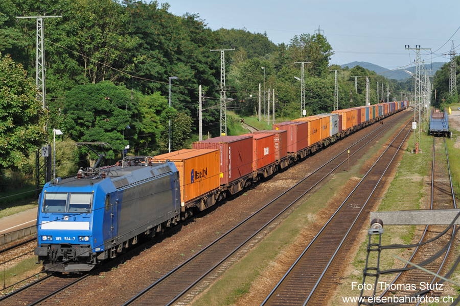 Containerzug in Rekawinkel
