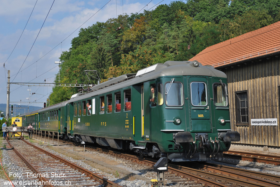 RBe 4/4 1405 mit "Badezug"
