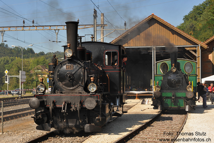 JS E 3/4 853 + Feldschlösschen E 2/2

