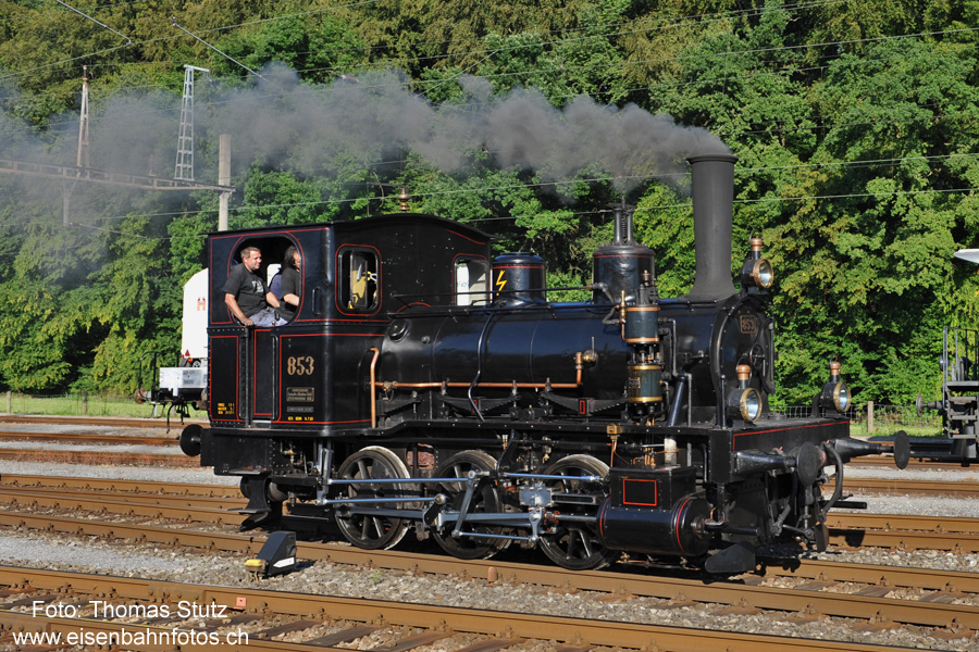 Dampflok E 3/3 853
