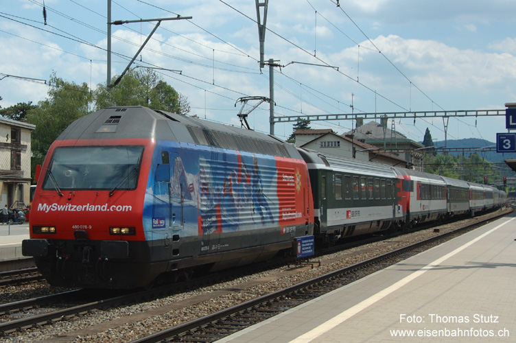 EC 90 mit 2 Bt4
An der Spitze des EC 90 werden gleich 2 Bt4 nach Basel überführt.

